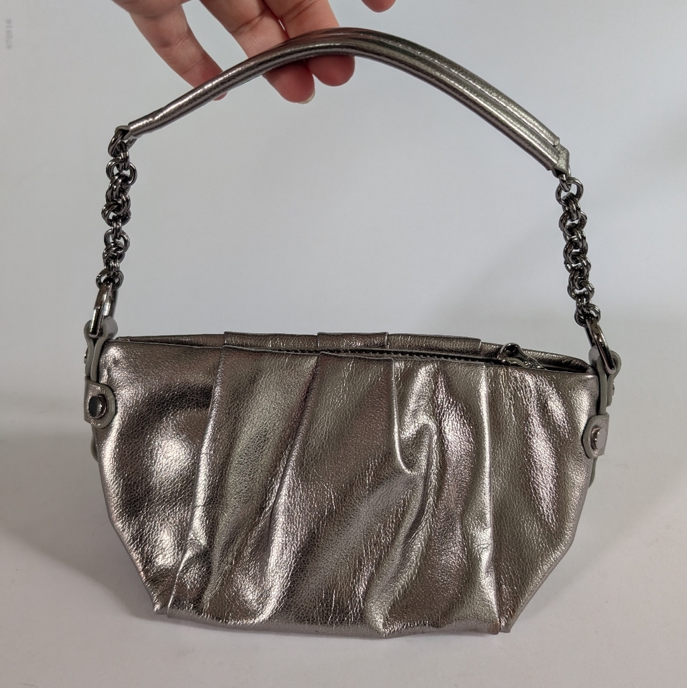 Silver Metallic Simply Vera Handbag